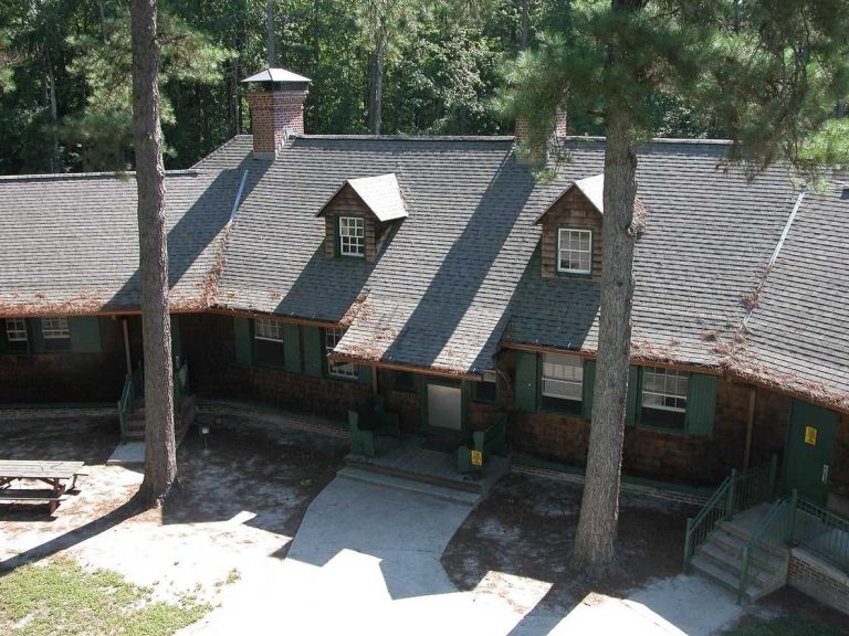 The historic Redden Lodge at Redden State Forest, Sussex County, Delaware
