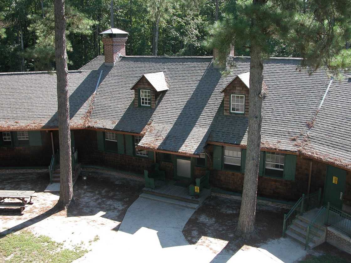 The historic Redden Lodge at Redden State Forest, Sussex County, Delaware